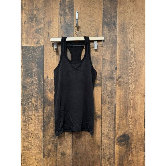 Lululemon Swiftly Tech Racerback Tank Black Size 4 EUC - Picture 1 of 3